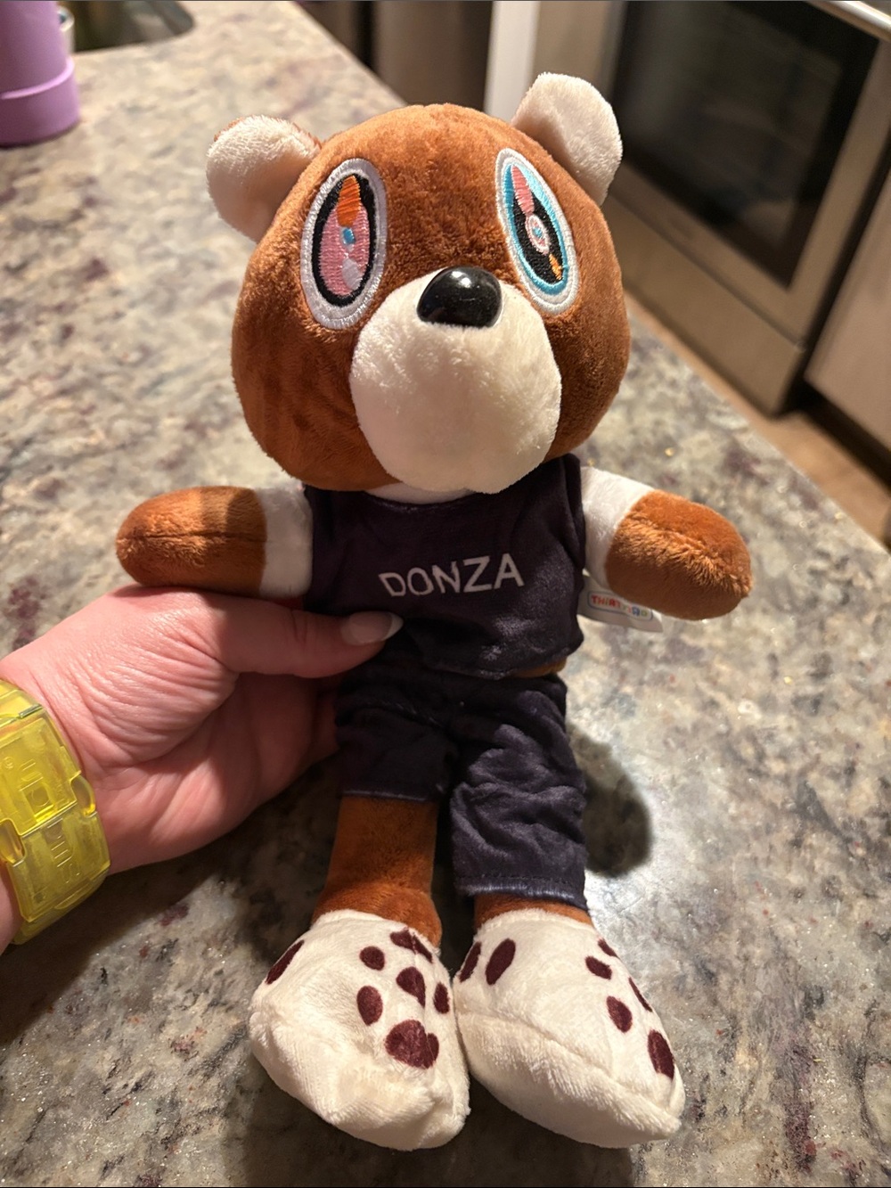 Donza Yeezy Plush Bear Stuffed Animal Kanye West